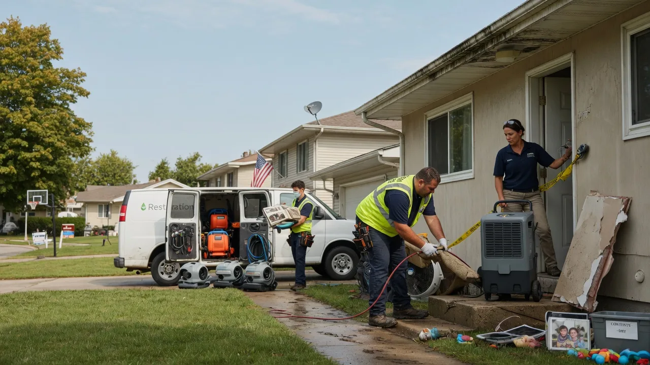 Water Damage Restoration in Richfield, PA near me